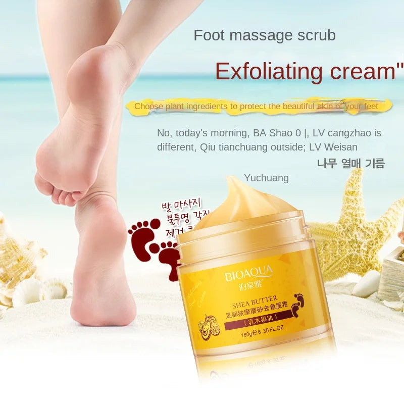 Foot Massage Brightening Scrub Foot Cream Foot Cream Foot Care Nourishing Moisturizing Men and Women